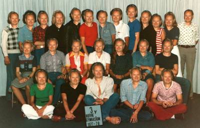  Et anonymiseret billede af klassen og Werner